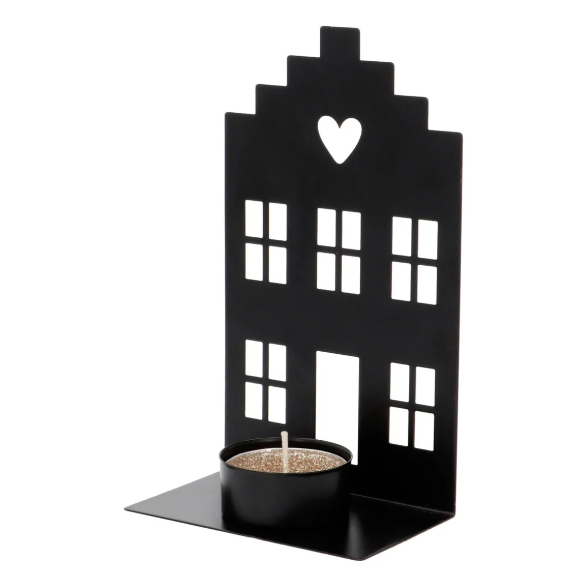 Tealight Holder Black Canal House