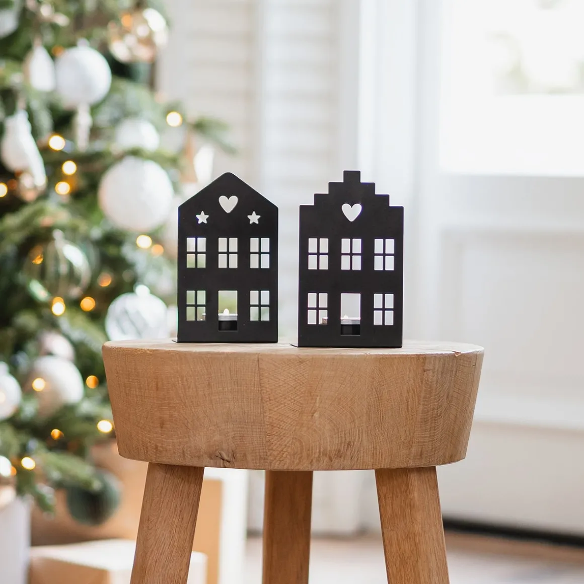 Tealight Holder Black Canal House