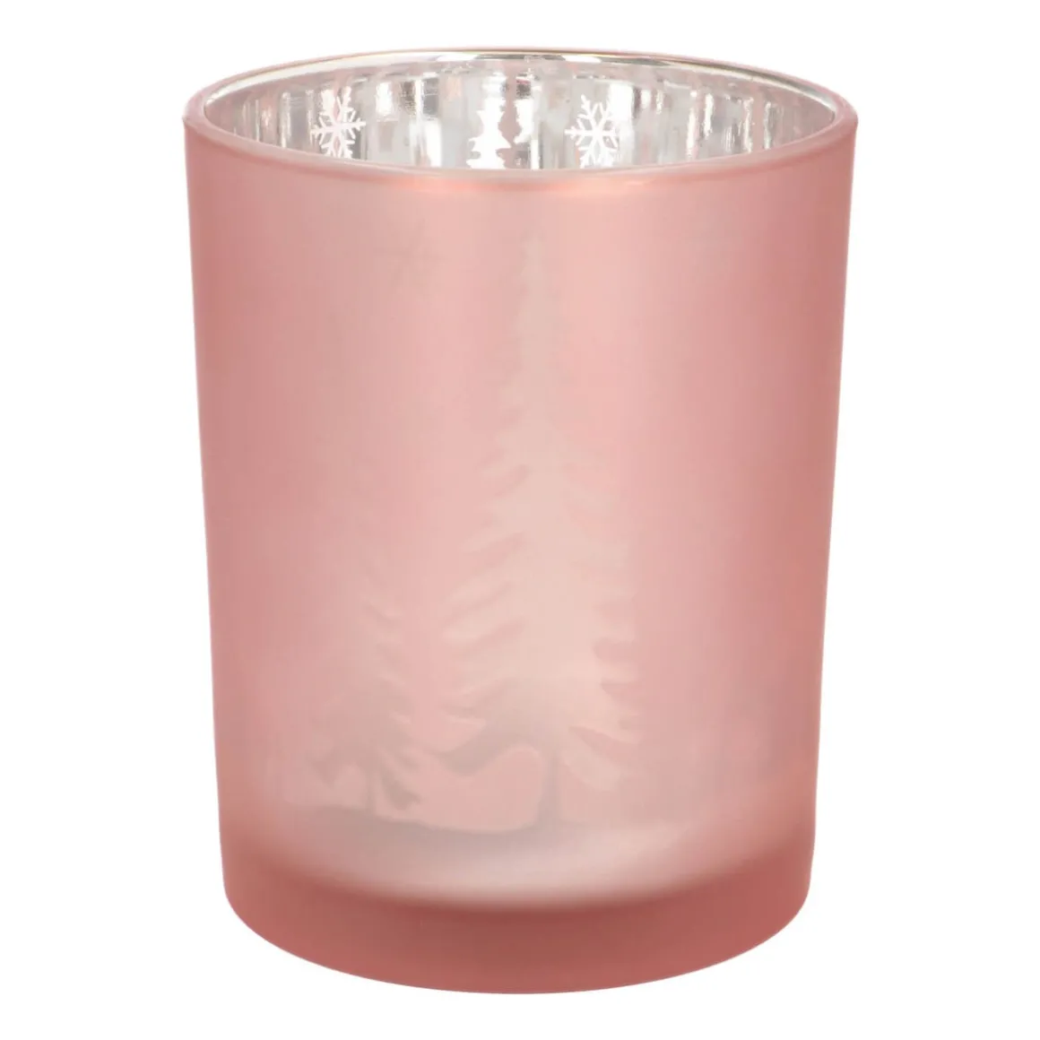 Tealight Lo 12.5cm Pink