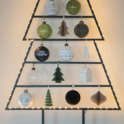 Transparent Christmas Bauble With Lines