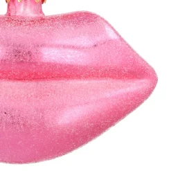 Trendy Pink Lips Ornament