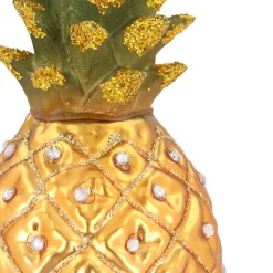 Tropical Pineapple Ornament With Luxurious Details