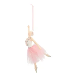 Unique Christmas Hanger Ballerina With Tutu 18cm White
