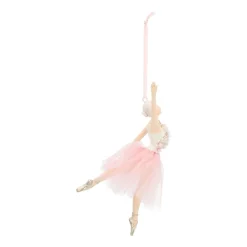 Unique Christmas Hanger Ballerina With Tutu 18cm White