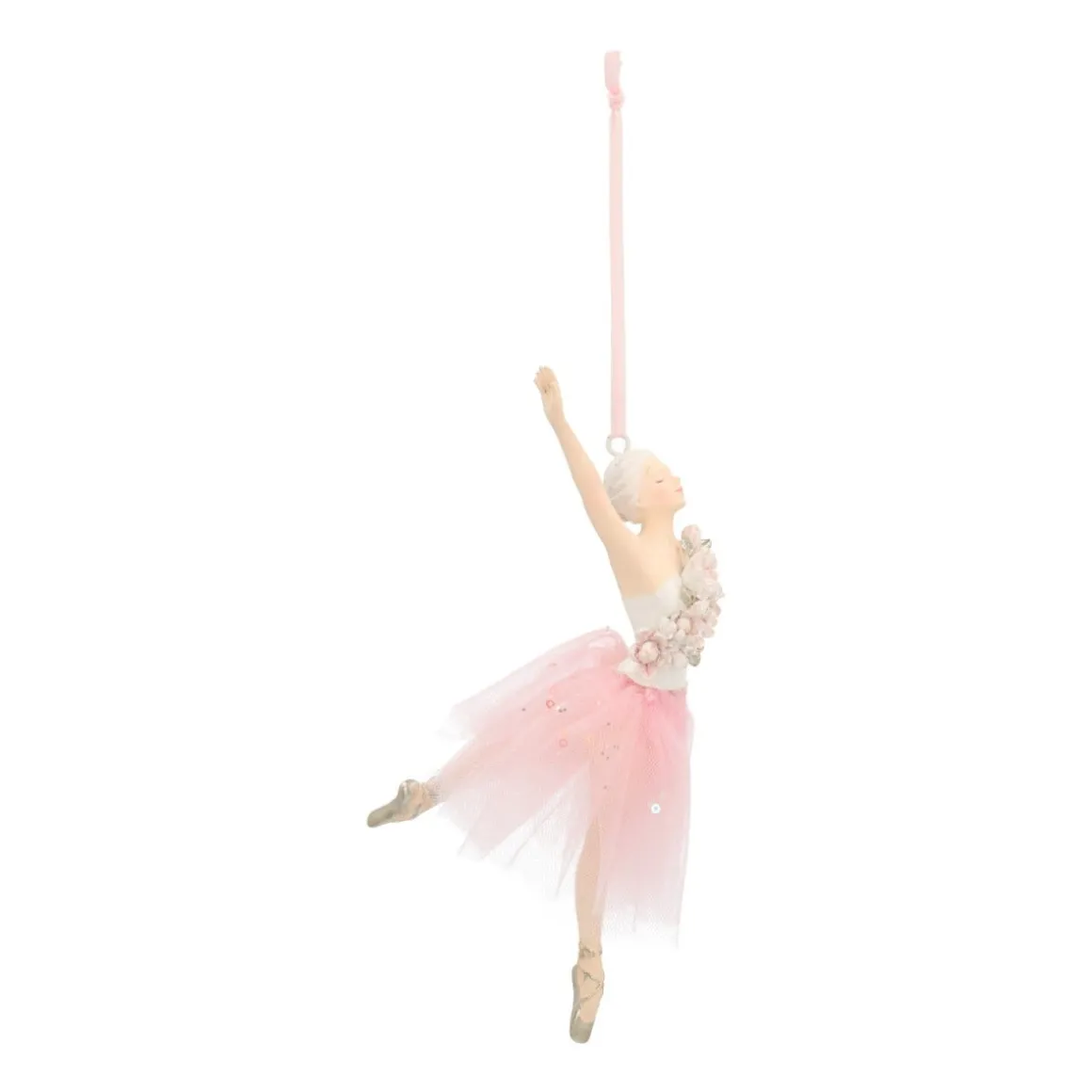 Unique Christmas Hanger Ballerina With Tutu 18cm White