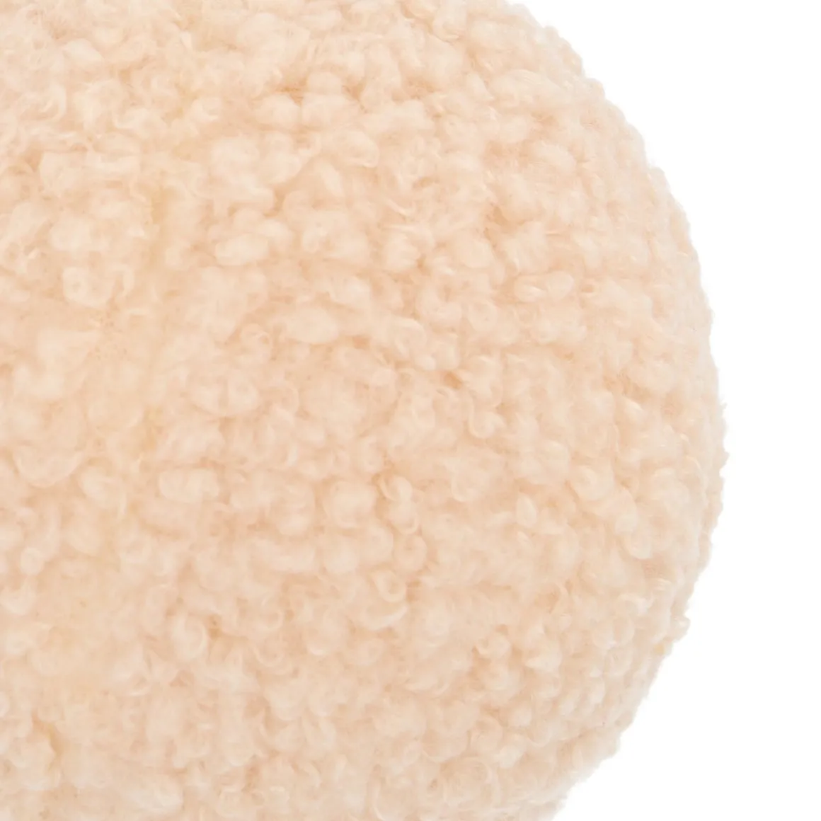 Warm Beige Teddy Christmas Bauble
