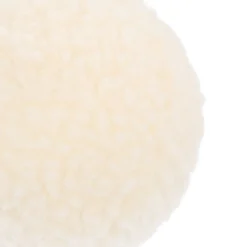 Warm White Teddy Christmas Bauble