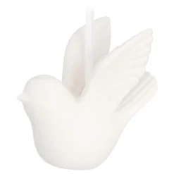 White Dove Christmas Ornament Made Of Porcelain