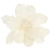 White Magnolia With Glitters And Sequins