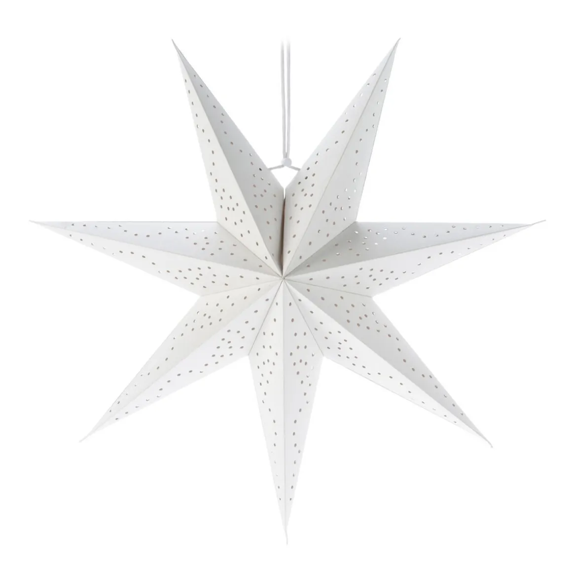 White Paper Decoration Star 45 Cm