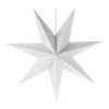 White Paper Decoration Star 60 Cm