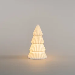 White Porcelain LED Christmas Tree