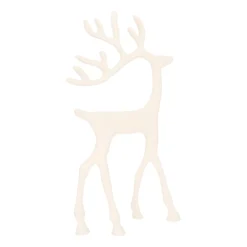 White Reindeer With Elegant Antlers