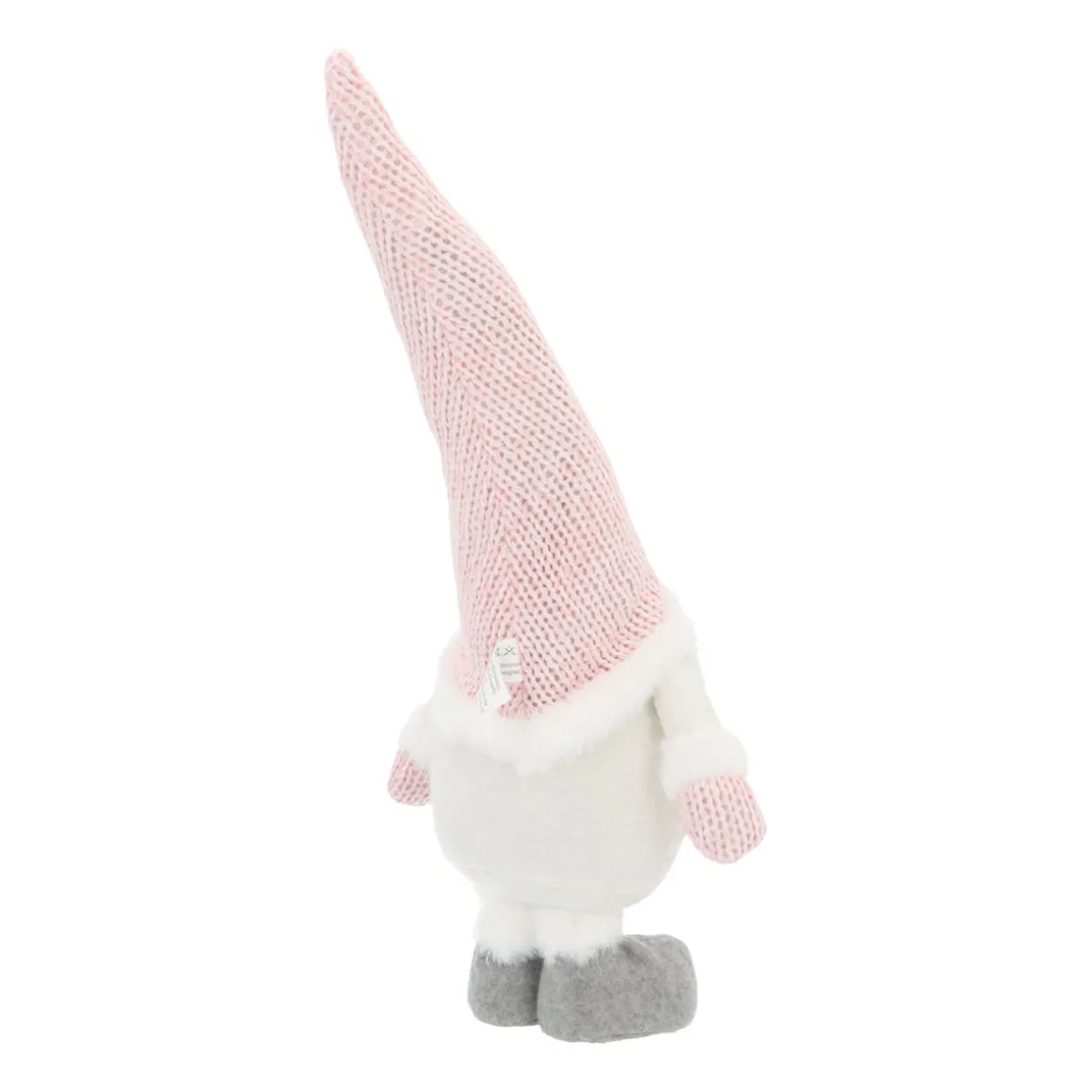 Winter Pink Gnome With Flexible Hat