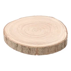 Wood Log Slice 23cm