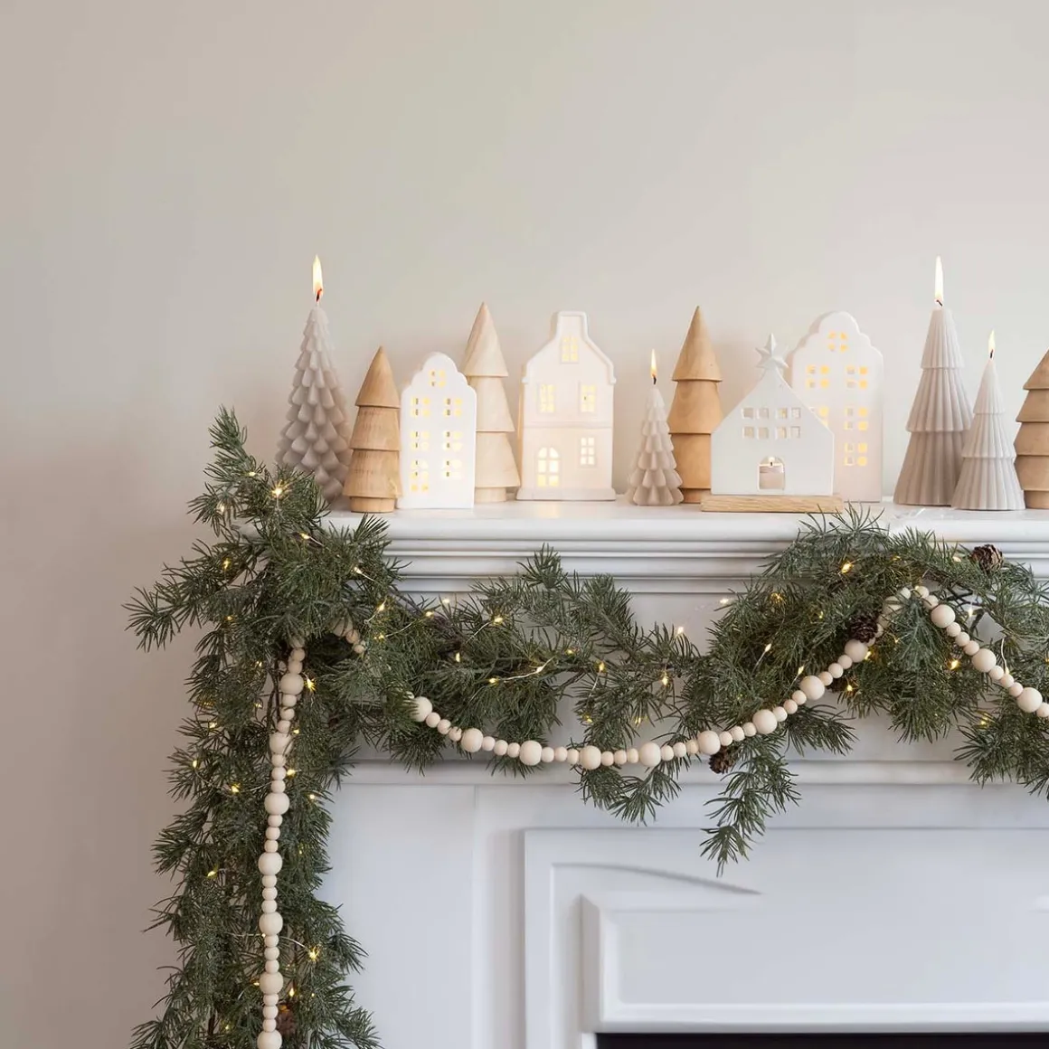 Wooden Christmas Tree For (table) Decoration