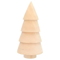 Wooden Christmas Tree For A Serene Christmas Decoration