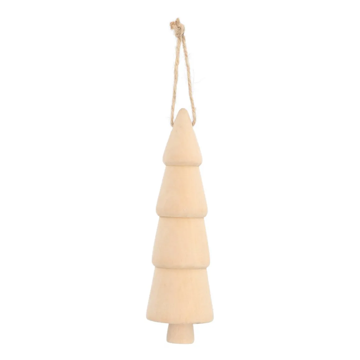 Wooden 3D Tree Ornament | Natural |12 Cm