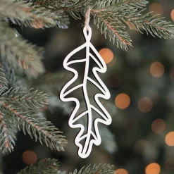 Wooden Leaf Ornament | Natural | 15 Cm