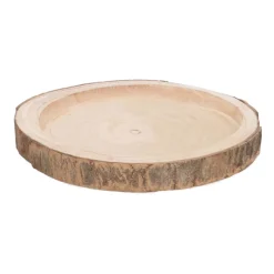 Wooden Log Tray 28-30cm