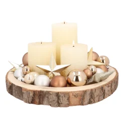 Wooden Log Tray 28-30cm