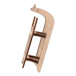 Wooden Sleigh Ornament | Natural | 10 Cm