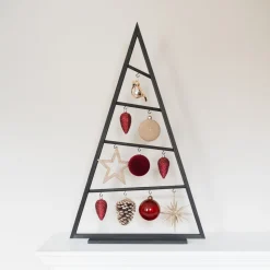 Wooden Star Ornament | Champagne | 15 Cm