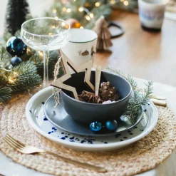 Wooden Star Ornament | Natural | 15 Cm