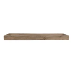 Wooden Tray | Light Grey | 57x14 Cm