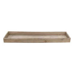 Wooden Tray | Light Grey | 57x14 Cm