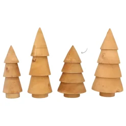 Wooden Tree In Scandinavian Style
