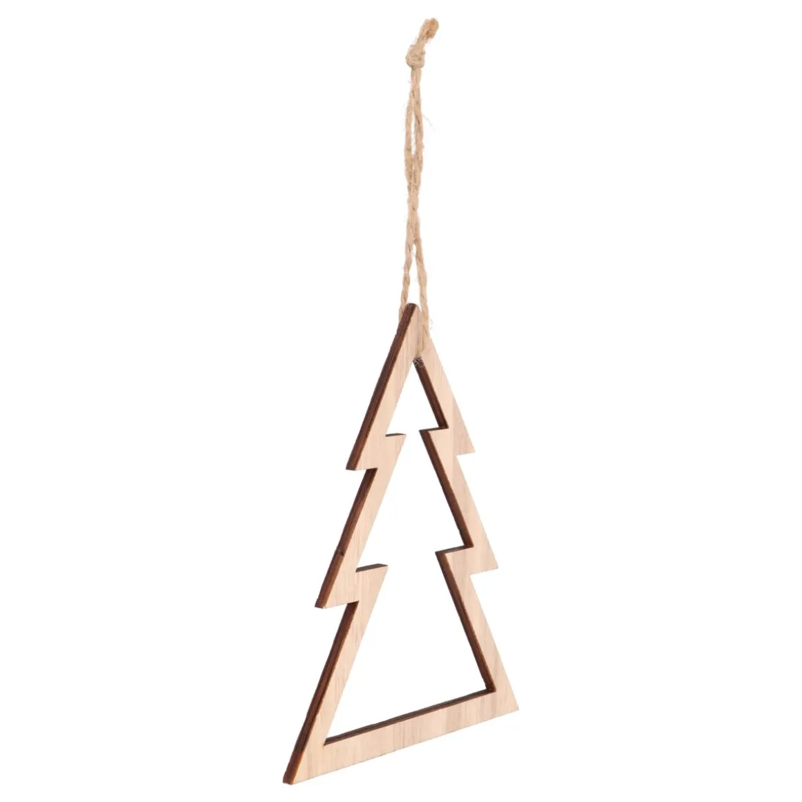 Wooden Tree Ornament | Natural | 15 Cm