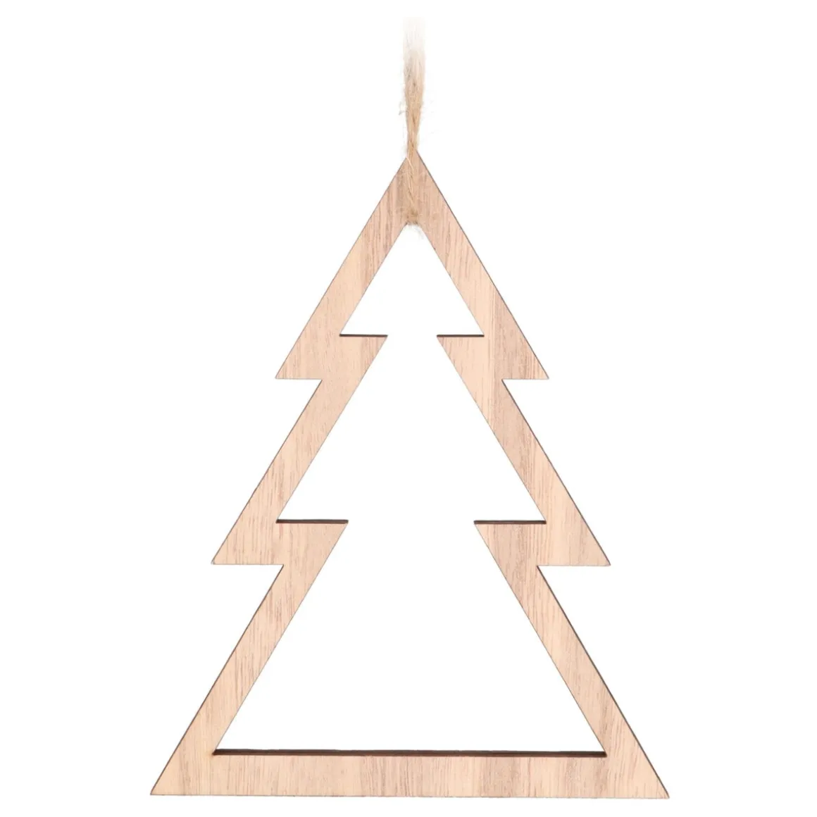 Wooden Tree Ornament | Natural | 15 Cm