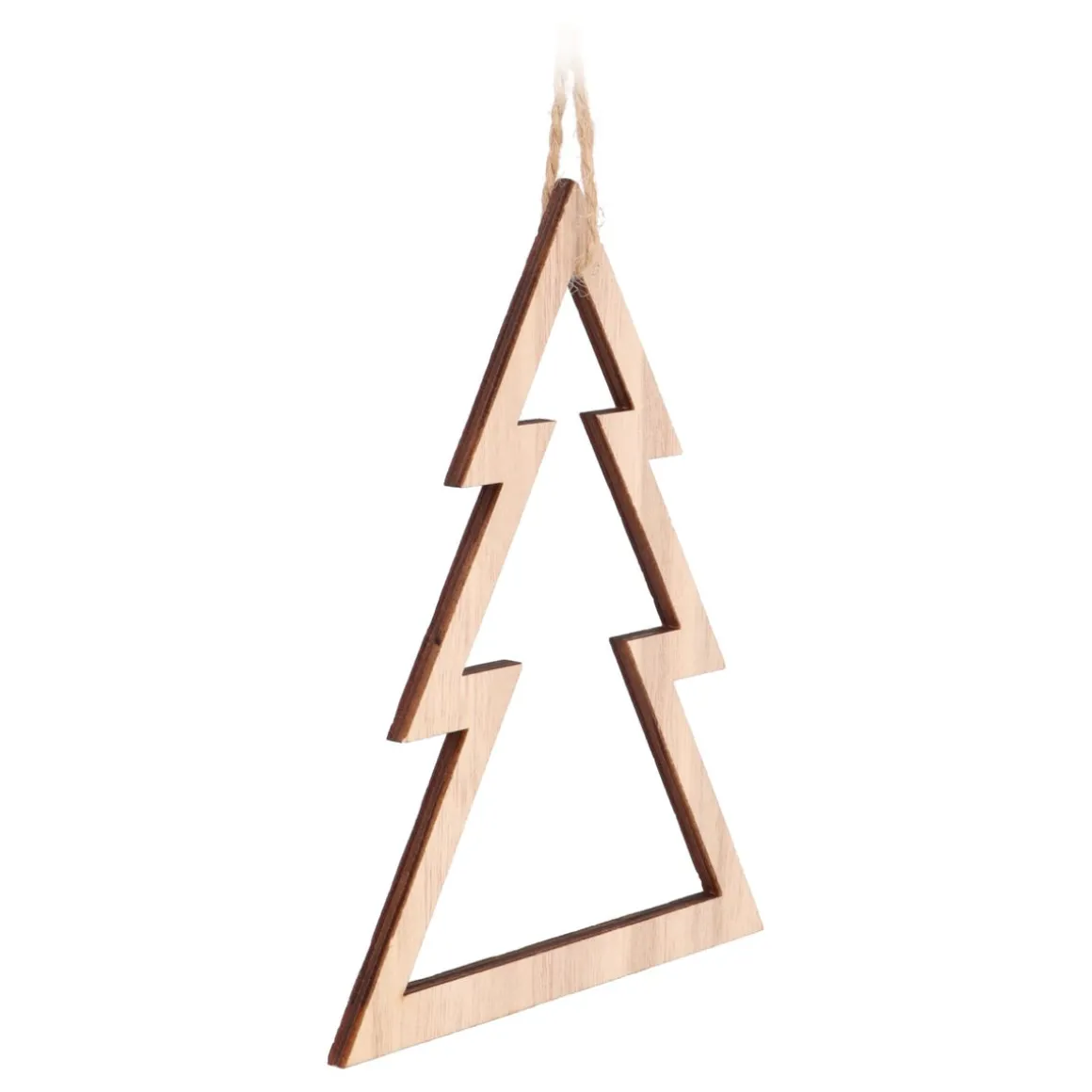 Wooden Tree Ornament | Natural | 15 Cm