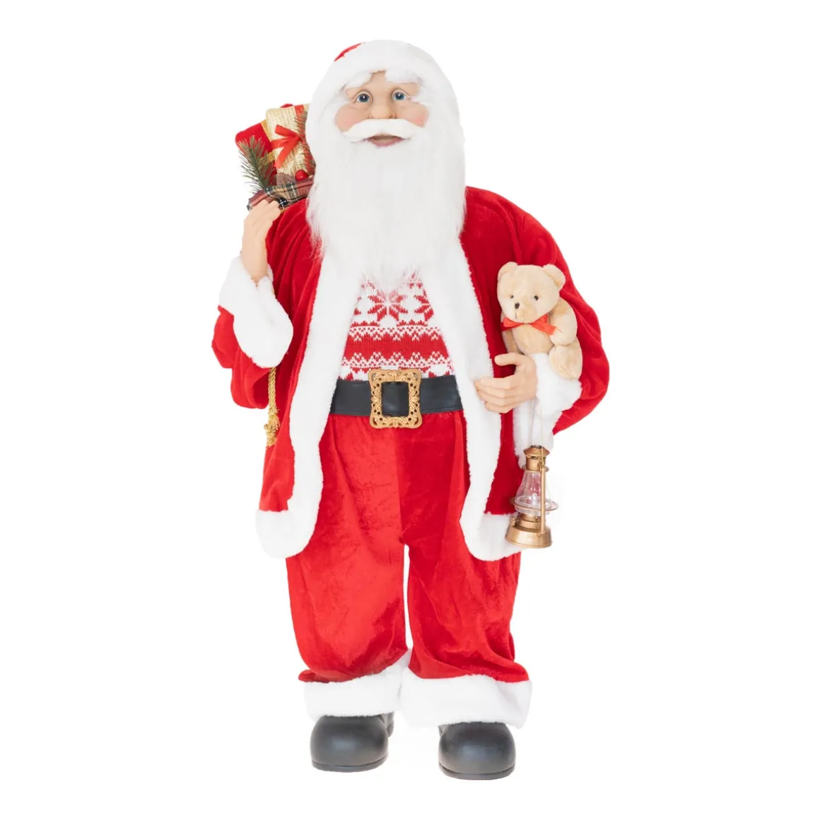 XL Standing Santa | Red-white | 80cm/31in | Cloth