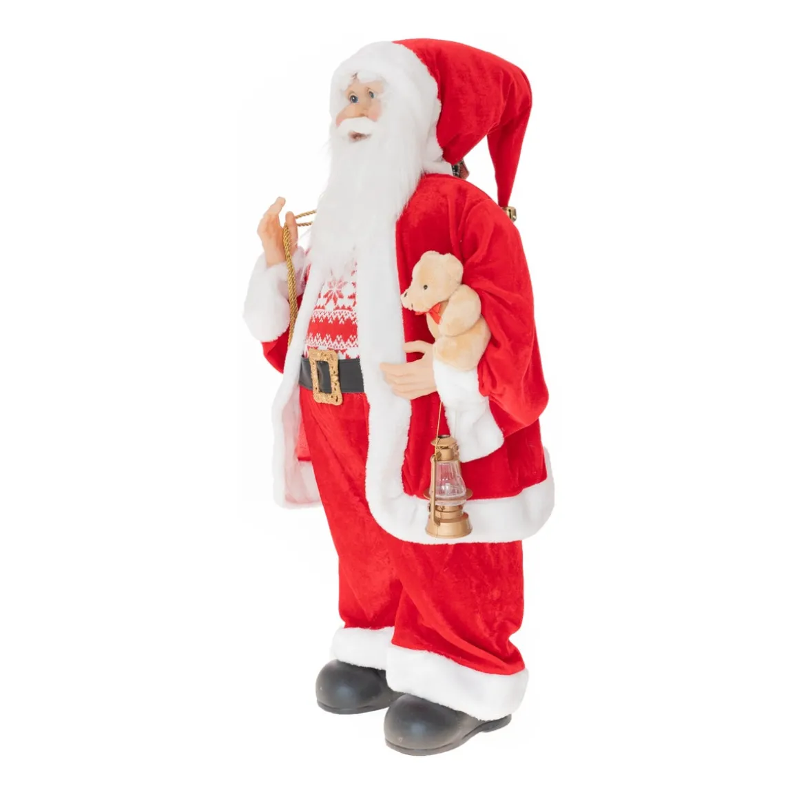 XL Standing Santa | Red-white | 80cm/31in | Cloth