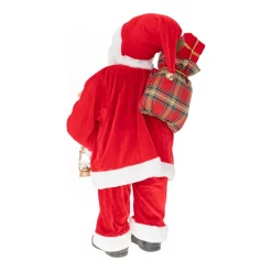 XL Standing Santa | Red-white | 80cm/31in | Cloth