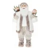 XL Standing Santa | White-grey | 80cm/31in | Cloth