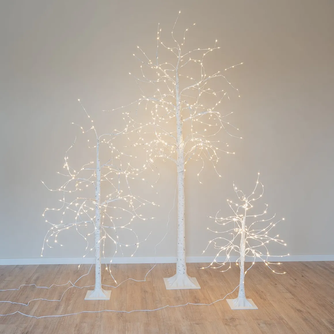 XL White Birch Tree With LED Lights