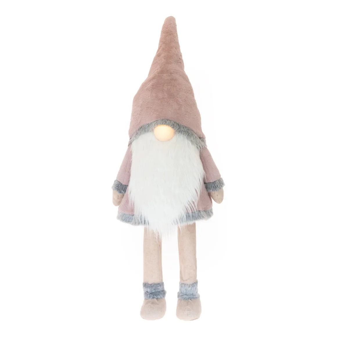 XXL Gnome Gustaaf | LED Lighting | Pink | 160cm